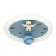 LUMELA dimmable LED ceiling lamp for kids room with remote, astronaut