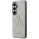 Guess IML Big Metal 4G vāciņš Samsung Galaxy S26, brūns