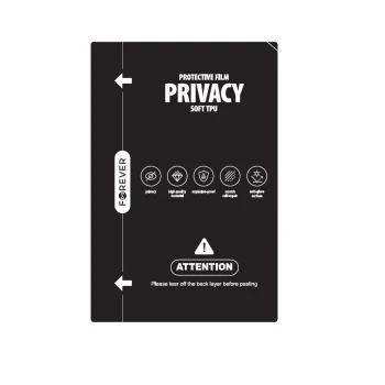 Forever Anticrash Privacy aizsargplēves griezējiem, 20 gab.