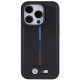 Чехол BMW Quilted Tricolor для iPhone 15 Pro - Черный