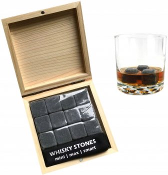Viskija akmeņi / Atkārtoti lietojami dzērienu dzesēšanas kubi / Ledus Kubi, 12 gab. | Reusable Whiskey Stones Thermal Whisky Ice Cubes