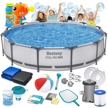 Каркасный бассейн Bestway 56416-M 366 x 76 см, набор 16-в-1