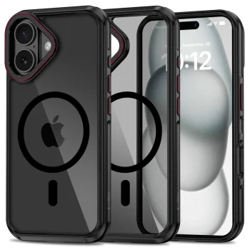 Tech-Protect MagHybrid MagSafe vāciņš iPhone 16 Melns
