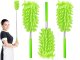 Telescopic Microfiber Duster 25-75cm Green