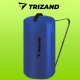 Туристический спальный мешок Trizand с капюшоном, синий/черный