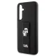 Чехол Karl Lagerfeld для Samsung Galaxy S23 FE Gripstand Saffiano Karl&Choupette, черный