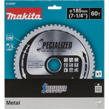 Пильный диск по металлу Makita E-23357 185x30 мм 60T