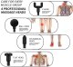 Mini Masāžas Pistole Elektriskais Muskuļu Masažieris Ierīce ar 4 Uzgaļiem / Bezvadu Masieris | Muscle Massager...