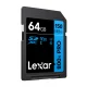Atmiņas karte Lexar Professional 800x Pro SDXC 64 GB, līdz 150 MB/s, V30, U3
