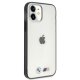 BMW iPhone 12 mini vāciņš Sandblast, caurspīdīgs