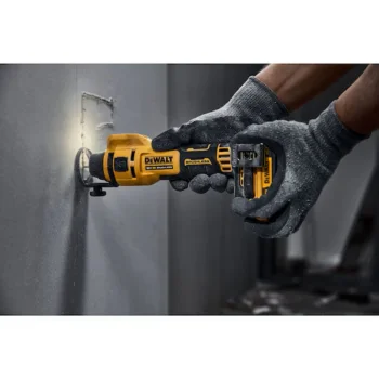 Akumulatora frēze DeWalt DCE555N-XJ 18V XR reģipša zāģēšanai, bez akumulatora