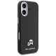 Karl Lagerfeld Karl & Choupette Head Pins Saffiano MagSafe Maciņš ar MagSafe iPhone 17 telefonam – melns | Phone...
