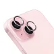3mk Lens Protection Pro Camera Protector for iPhone 15, Pink