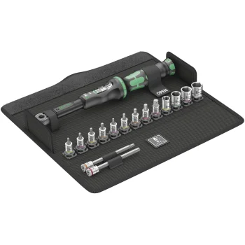 Wera Bicycle Set Torque 1 dinamometriskās atslēgas komplekts velosipēdiem, 16 gab.