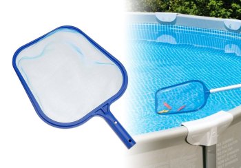 Baseina Ūdens Tīrīšanas Tīkls Atkritumu Savācējs — BESTWAY 58277 | Swimming Pool Water Cleaning Skimmer Net