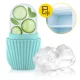 Силиконовый ледяной массажер для лица 4FIZJO Ice Roller, мятный