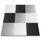 Большой детский коврик-пазл Ricokids 738230 Шахматный узор, 180x180 см, 9 шт.