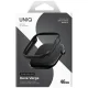 Uniq Keva Verge aizsargvāciņš Apple Watch 46mm, melns