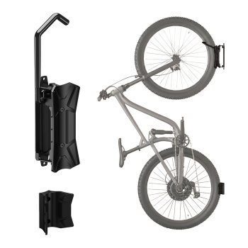 Maclean MC-171 Wall Mount Bike Hanger, up to 35 kg, Black