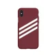 Чехол Adidas OR Molded PU Suede для iPhone X / XS Бордовый