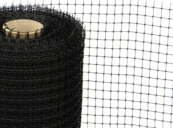 Сетка от кротов 1x10 м (25 г/м2), ячейка 10x13 мм, черная