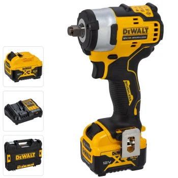 Аккумуляторный ударный гайковерт DeWalt DCF901P2-QW, 18V 2x5.0Ah, 1/2", 340 Нм