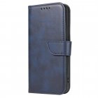 Huawei Y6p (MED-LX9) Magnet Elegant Bookcase Cover Case, Blue | Telefona Vāciņš Maciņš Apvalks Grāmatiņa
