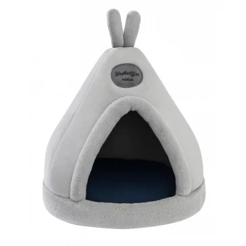 Tipi mājdzīvnieku gultiņa suņiem un kaķiem, 45 cm, plīša