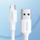 Кабель Ugreen US289 Micro USB на USB-A, 3A, 2м, Белый