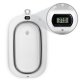 Foldable Baby Bathtub with Stand, Thermometer & Newborn Insert Ricokids RK-287, White-Grey
