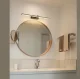 Светодиодный Светильник Лампа для Ванной Комнаты 40см, Чёрный | Over...