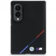 BMW M Leather Perforated MagSafe vāciņš Samsung Galaxy Z Fold 8, melns