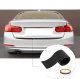 Защитная накладка на задний бампер 104 см, черная
