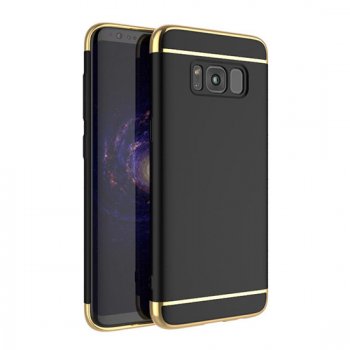 Samsung Galaxy S8+ Plus (G955F) Ipaky 3in1 Case Cover, Black | Telefona Maciņš Vāciņs Apvalks Bampers