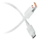3MK Hyper USB to USB Type C Data Charging Cable 3A 1.2m, White | Провод для Зарядки Передачи...