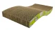 Horizontāls kartona kaķu nagu asināmais, skrāpis / Gulta, sols kaķiem | Cat Horizontal Cardboard Scratching Post