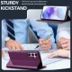 Samsung Galaxy A55 ( SM-A556B/DS ) LC.IMEEKE PU Leather Wallet Protective Book Case Cover, Purple | Чехол для...