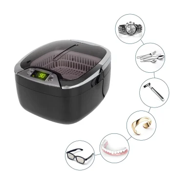 Ультразвуковая мойка Activeshop ACD-7920, 0.85 л, 55 Вт, Черная