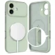 Чехол Tech-Protect Silicone MagSafe для iPhone 17 - Зеленый