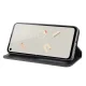 Google Pixel 4a Retro Magnetic Leather Case Cover with Card Slots, Black | Telefona Maciņš Vāciņš Apvalks...
