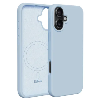 Etteri Silicone Mag vāciņš Apple iPhone 16 Plus 6.7", gaiši zils