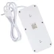 Сетевой фильтр Maclean MCE389 W, 6 розеток, 4x USB-A, 1x USB-C, 1.5м, Белый