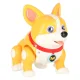 Интерактивная собака-робот Corgi со светом и музыкой,...
