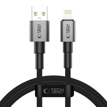Кабель Tech-Protect UltraBoost DNA USB-A / Lightning 100 см серый