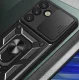 Hybrid Armor Camshield vāciņš Samsung Galaxy S25, Melns