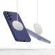 Чехол Tech-Protect Silicone MagSafe для Samsung Galaxy S26, фиолетовый