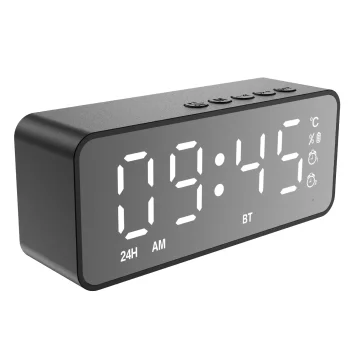 Настольные часы Setty SCL-01FM-S с Bluetooth-колонкой и FM-радио