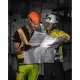 Защитные очки uvex i-works, прозрачные линзы, антрацит/синий
