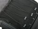 Large Bicycle Rear Rack Bag with 3 Compartments, Black