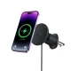 Baseus CW01 Magnetic Car Phone Holder with 15W Wireless Charger, Black
